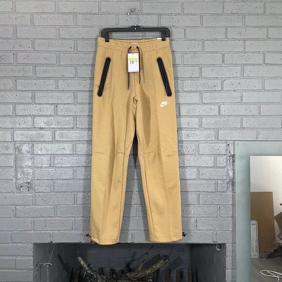 Nike Other - $115 Mens Size S Nike Tech Fleece Straight Leg Pants DQ4312-722 Wheat Sm…